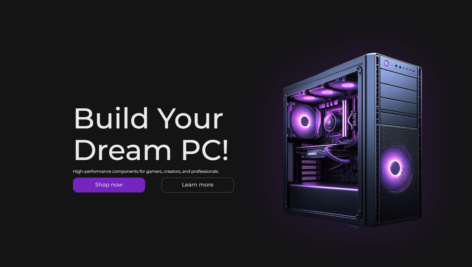 preview photo of online store website