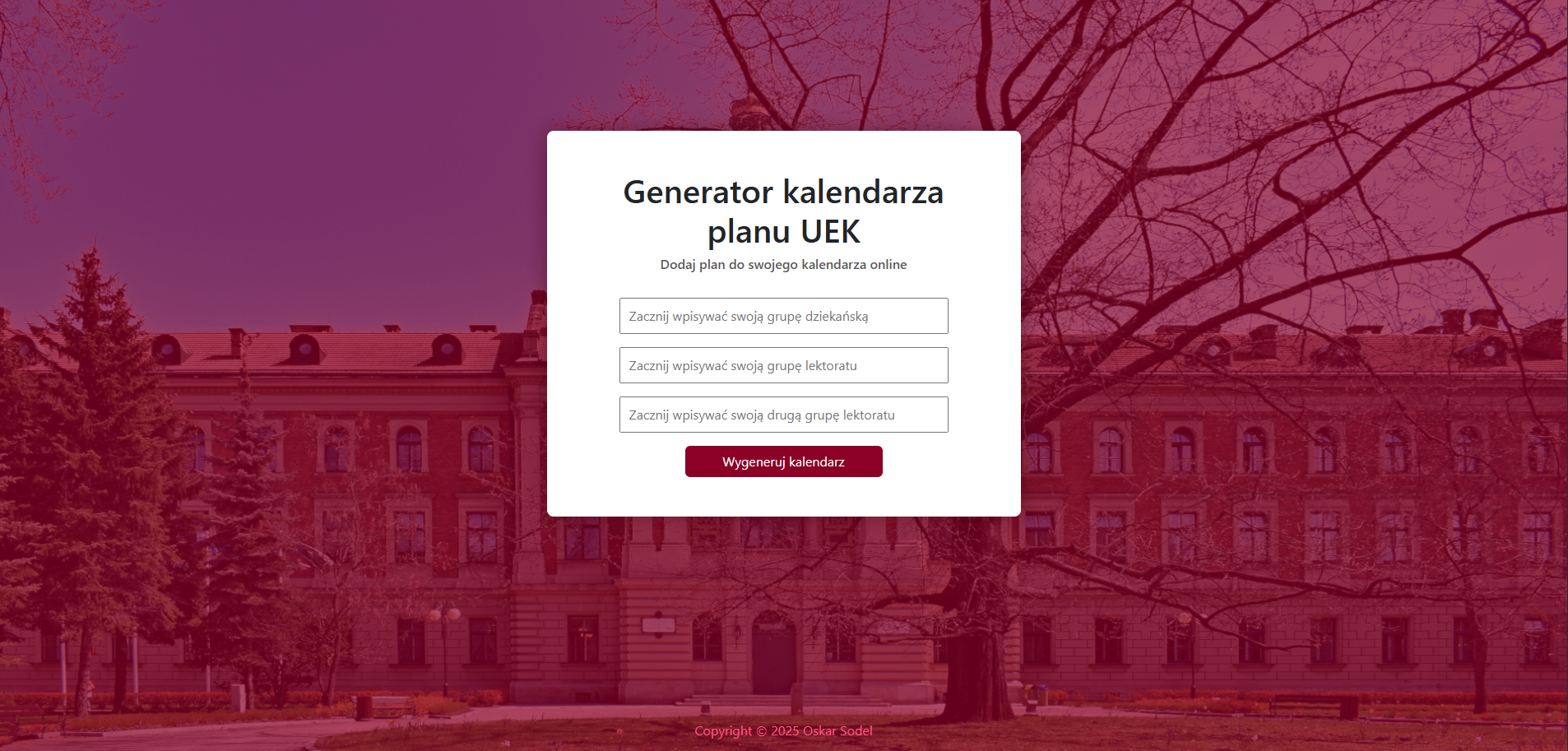 preview photo of planyuek.sodel.pl page